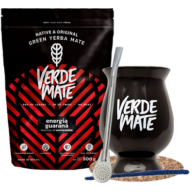 Starter szett Bombilla Mate Cup + mate tea Verde