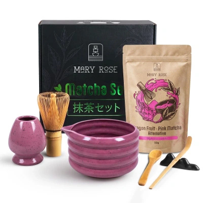 Ajándékkészlet Pink Matcha elkészítéséhez