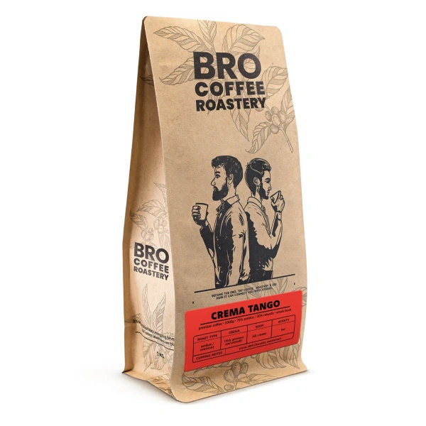 Bro Coffee Roastery – Szemes kávé Crema Tango 1 kg
