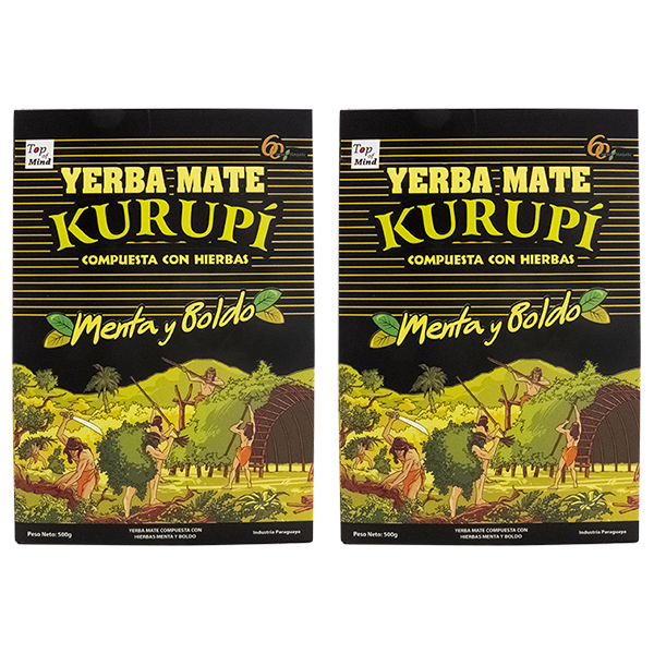 Kurupi Compuesta Especial Menta Boldo 2x500g