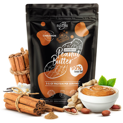 Nustino – Porított mogyoróvaj – Cinnamon 400 g