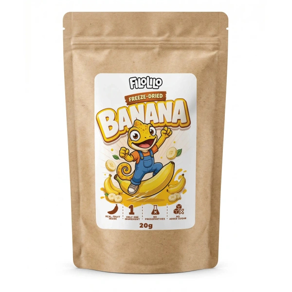 FiloLilo – Liofilizált banán (szeletek) 20 g