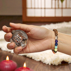 "Hét csakra" karkötő – wengefa és Buddha