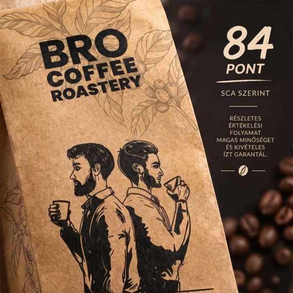Bro Coffee Roastery – Egész kávébabos Brazil Samba Premium 1kg