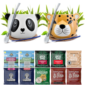 Yerba Mate készlet két személyre Kalácsa Bombilla