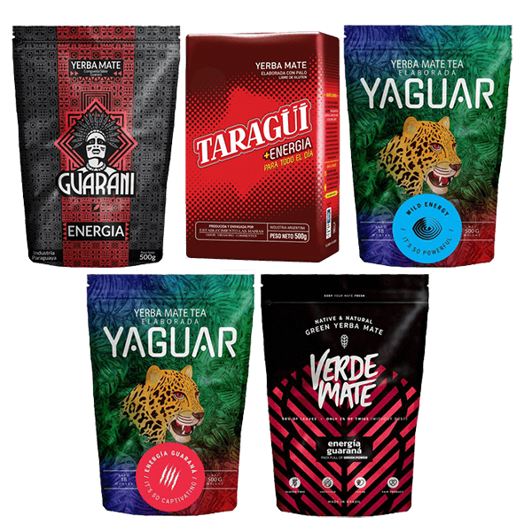 Yerba Mate Energia 5x0,5kg Különböző márkák