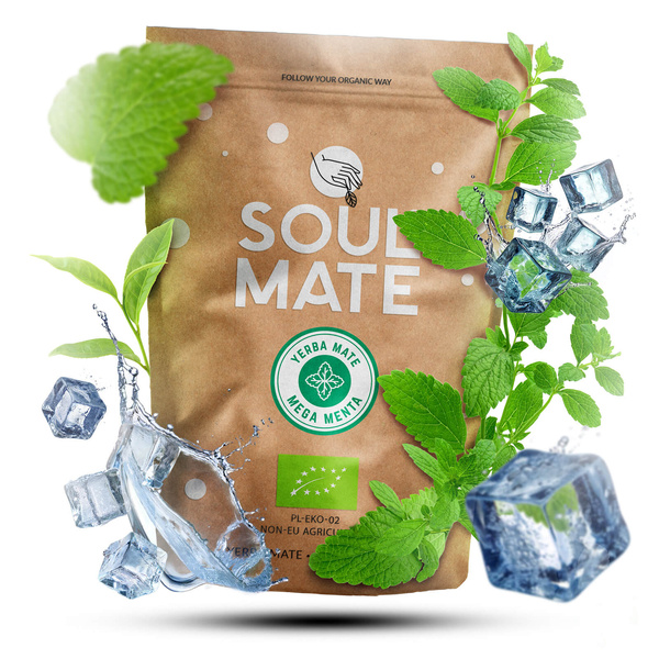2x Soul Mate Organica Mega Menta 500g (1kg)