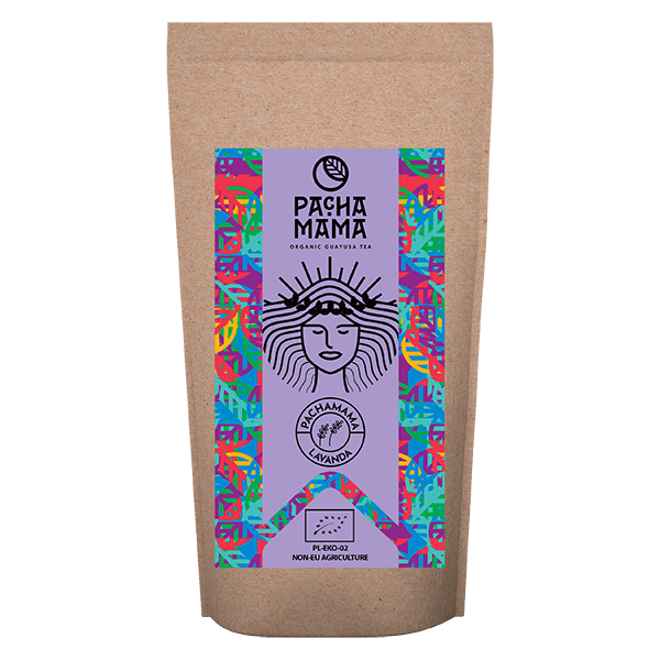 Guayusa Pachamama Lavanda - bio minősített guayusa levendulával - 100g