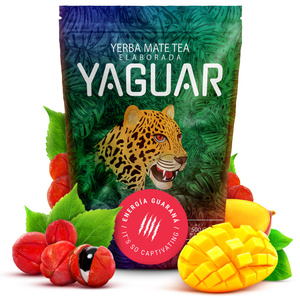 Yerba Mate készlet Yaguar Energia 500g 0,5kg Yerbomos + Mate Tökre + Bombilla