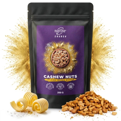 Nustino Crunch – Pörkölt kesudió – Golden Salted Butter 200 g