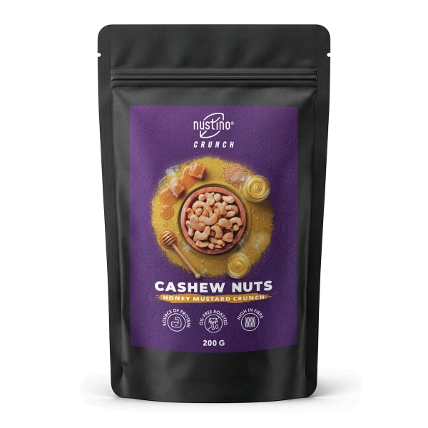 Nustino Crunch – Pörkölt kesudió – Honey Mustard Crunch 200 g