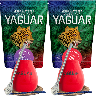 Set mate tea Mate Cup Bombilla két személyre 1kg