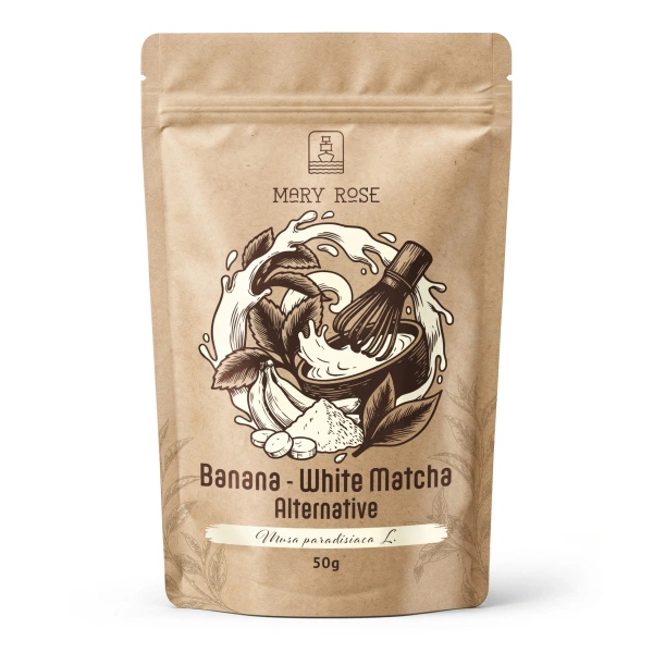 Mary Rose – White Matcha Alternative – Banán (por) 50 g