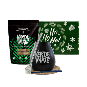 Ajándékkészlet Yerba Verde Mate Sarsaparilla 0,5kg 