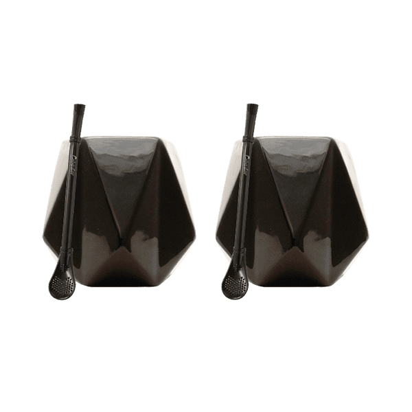 Yerba Mate Tartozékkészlet: 2x Mate Tök + 2x Bombilla