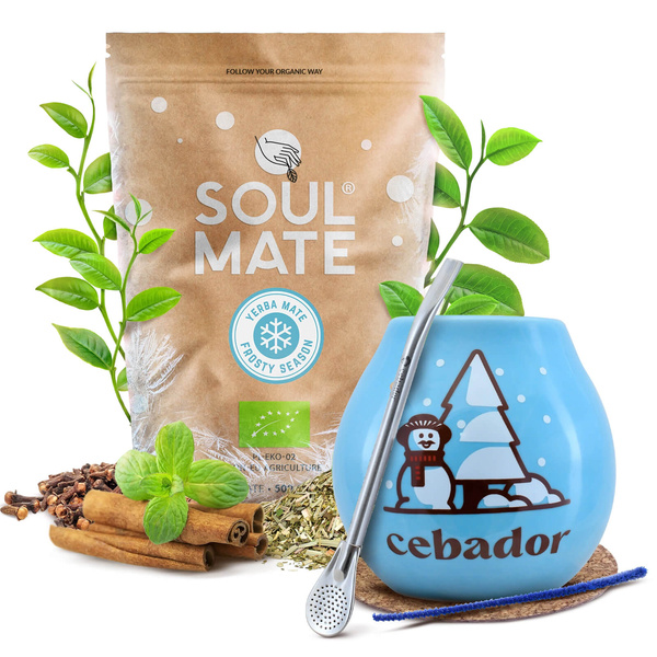 Yerba Mate Winter induló téli készlet Soul Mate Frosty 500g
