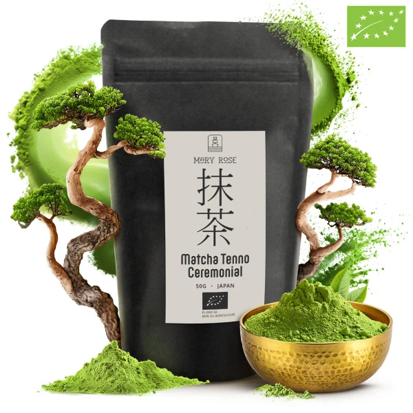 Mary Rose – Japán Matcha Tenno zöld tea (BIO) Ceremoniális 50 g