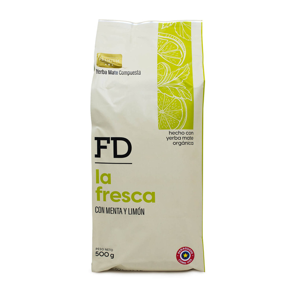 Fede Rico (FD) Menta Limon 0,5 kg 500 g - menta és lime yerba mate