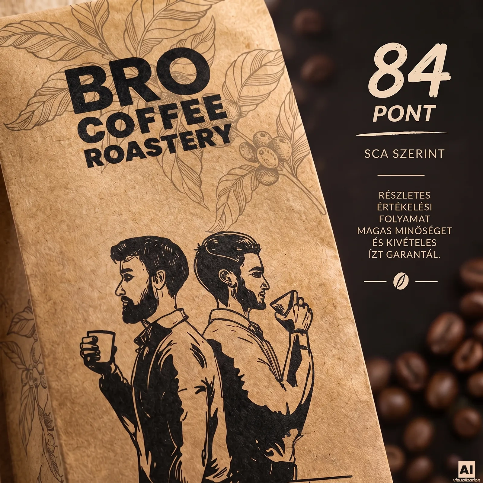 Bro Coffee Roastery Costa Rica San Rafael - 84 SCA pont