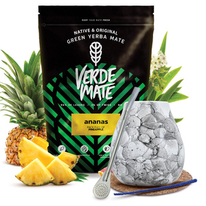 Yerba Mate készlet Verde Mate 500g 0,5kg Mate Tök + Bombilla