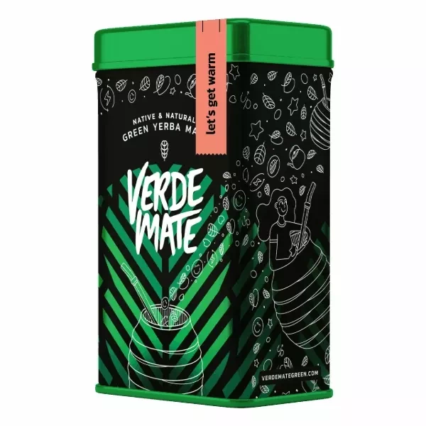 Verde Mate Let's Get Warm – packaging