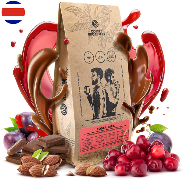 Bro Coffee Roastery - Egész kávébabos Costa Rica San Rafael Speciality 1kg