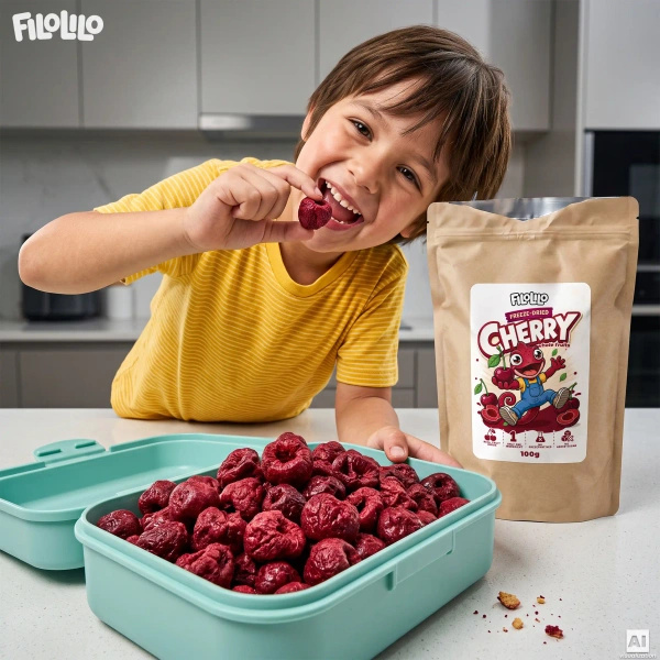 FiloLilo – Liofilizált meggy (egész, magozott) 100 g