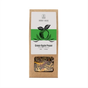 Mary Rose - Green Apple Power zöld tea - 50 g