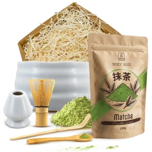 Matcha tea készítő ajándék készlet