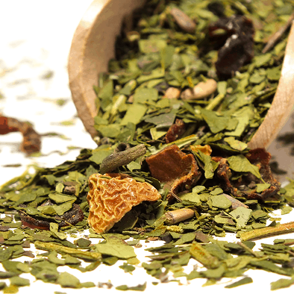 Yerbera – Fém doboz + Verde Mate Green Herbal Energy 0,5 kg