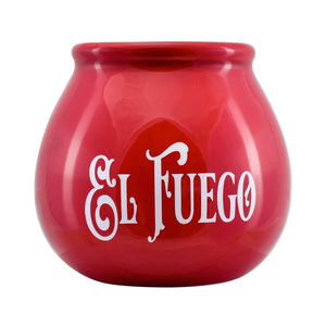 Yerba Mate készlet: El Fuego Elaborada 1kg + Mate Tök + Bombilla