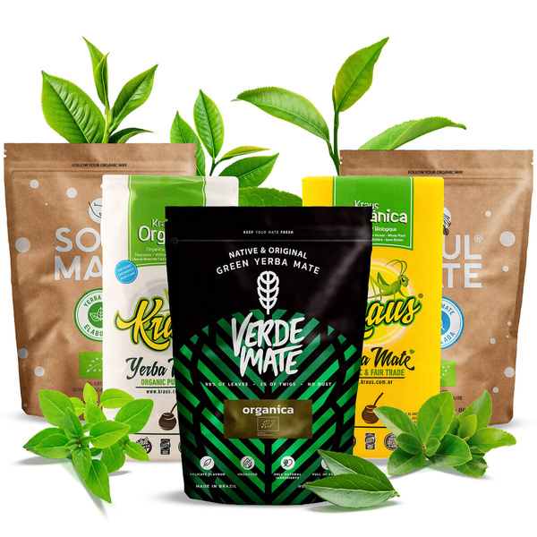 Bio Yerba Mate tea készlet 5x0,5kg