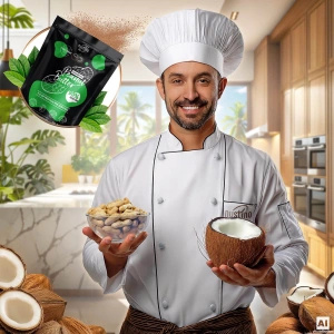Nustino – Porított mogyoróvaj – Coconut (cukor hozzáadása nélkül) 400 g