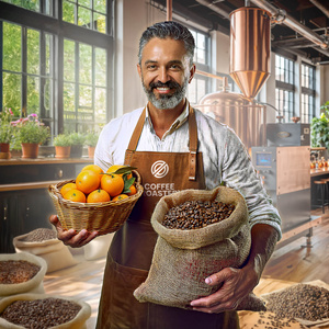 Coffee Broastery - Egész kávébabos Brazil Guaxupe Premium 400g