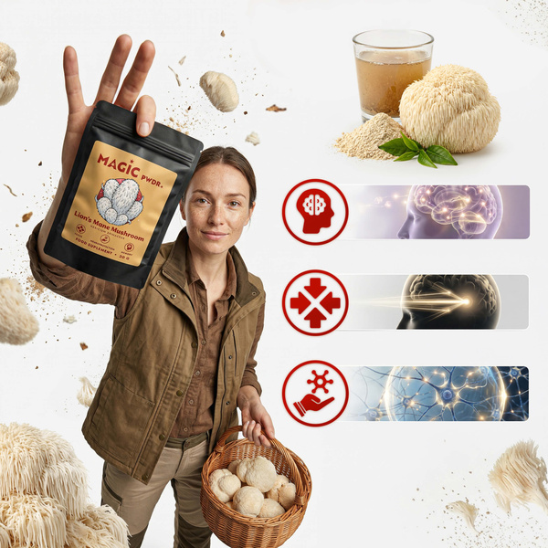 Magic Pwdr – Lion’s Mane – Süngomba 30 g