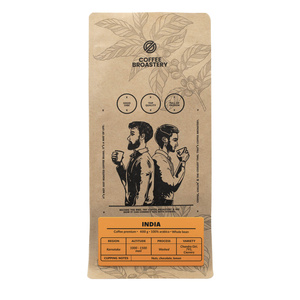 Bro Coffee Roastery - Egész kávébabos India Karnataka prémium 400g