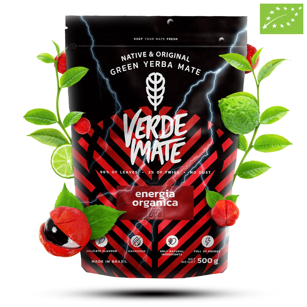 Ingredients of Verde Mate Green Energia Organica