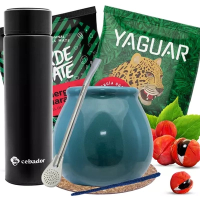 Yerba Mate Zöld Energia 100g TERMOS készlet