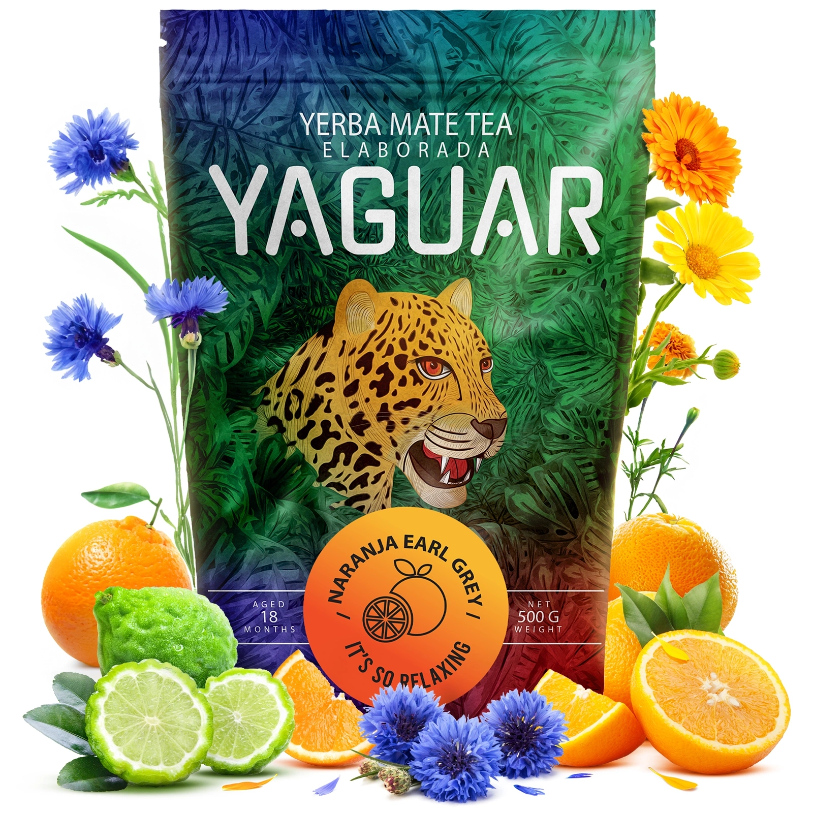 Yaguar Naranja Earl Grey – packaging