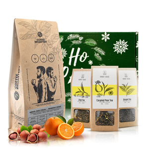 Ajándékkészlet Coffee Broastery kávéval és Mary Rose teával