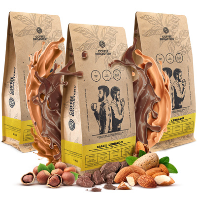 Készlet Bro Coffee Roastery Brazil Cerrado 3x1kg (3kg)
