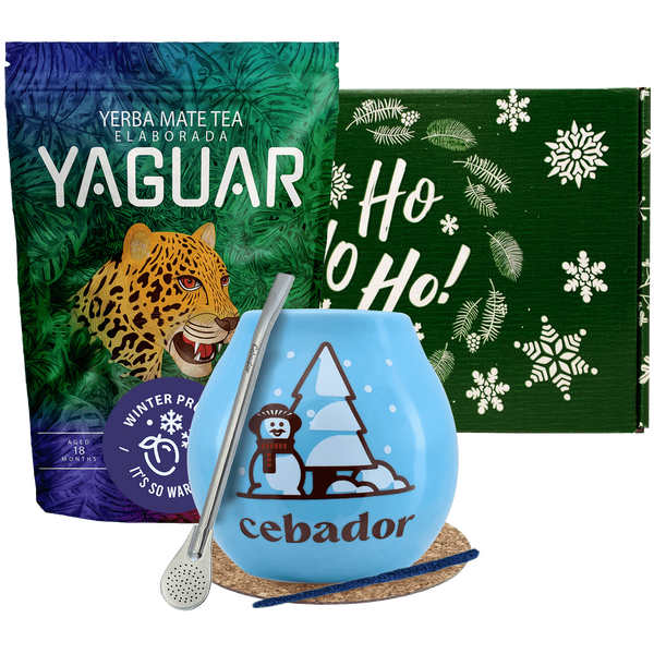 Téli ajándékkészlet Yerba Mate Yaguar Winter Prune 0,5kg