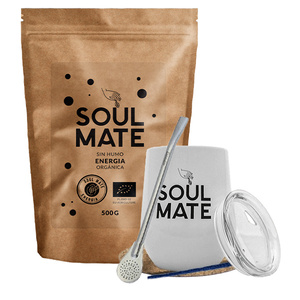 Yerba Mate készlet: Soul Mate Energia 500g + TermoLid + Bombilla