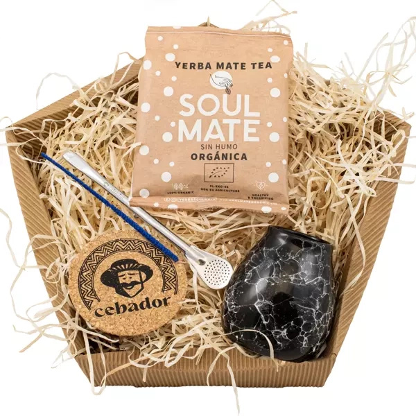 Soul Mate BIO 50g-os induló yerba mate ajándék szett