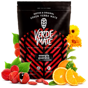 Yerba Mate készlet Verde Mate 400g 0,4kg Thermosz LED