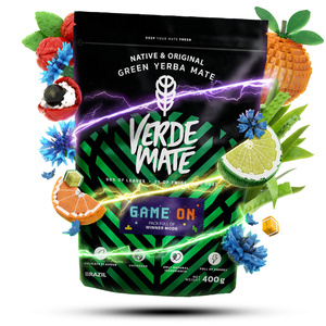 Verde Mate Green Game On 0,4 kg – yerba mate játékosoknak, energiaital ízben