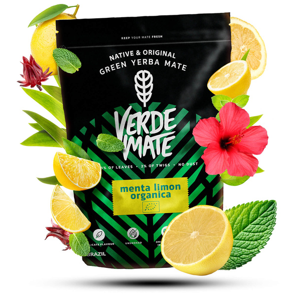Verde Mate Green Organica Menta Limon 0,4 kg