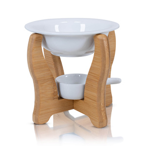 Aromaterápiás párologtató – faelemekkel