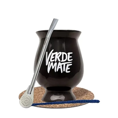 Starter szett Mate csésze / tök + Bombilla 19cm Yerba Mate