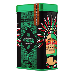 Yerbera – Fém doboz + Guarani Naranja 0,5 kg